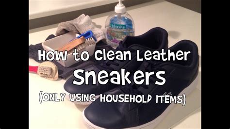 how to clean fendi monster sneakers|how to clean leather sneakers.